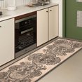 thumbnail image 3 of 2x6 FT Kitchen Runner Rugs Non Skid Washable, Faux Wool Rug Runners for Hallways Bathroom Carpet Runner, Soft Indoor Modern Floor Rug for Entryway Laundry Room, 3 of 11