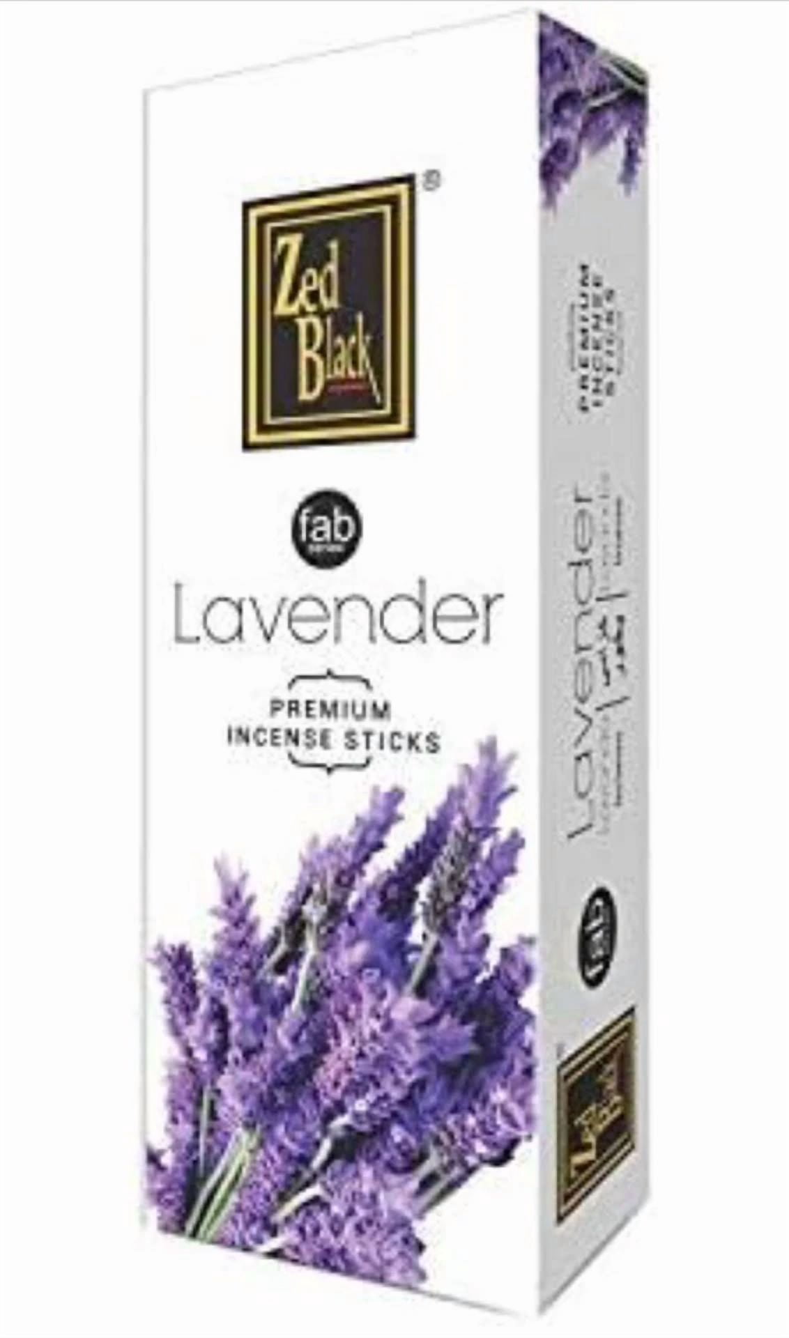 Zed Black Lavender Incense Sticks 6 Box Of 20 Sticks = 120 Sticks