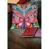 Thumbprintz Pattern Butterfly Indoor Pillow