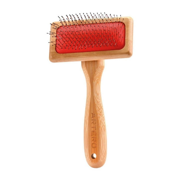 Protected Long Pin Ball Tip Slicker Brushes Dog Grooming Choose from 4