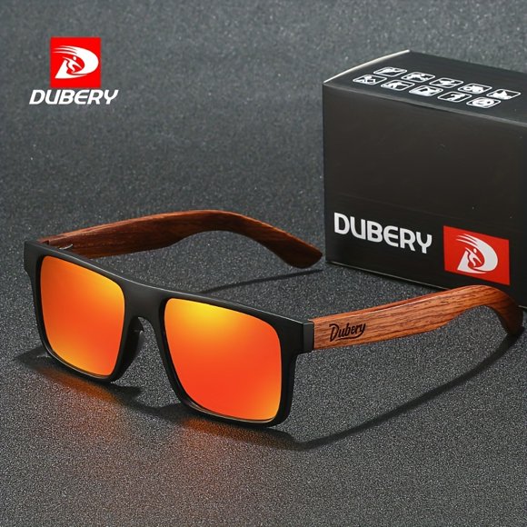 DUBERY Wooden Polarized For Men And Women 6 Colors Model 833, ideal choice for gifts