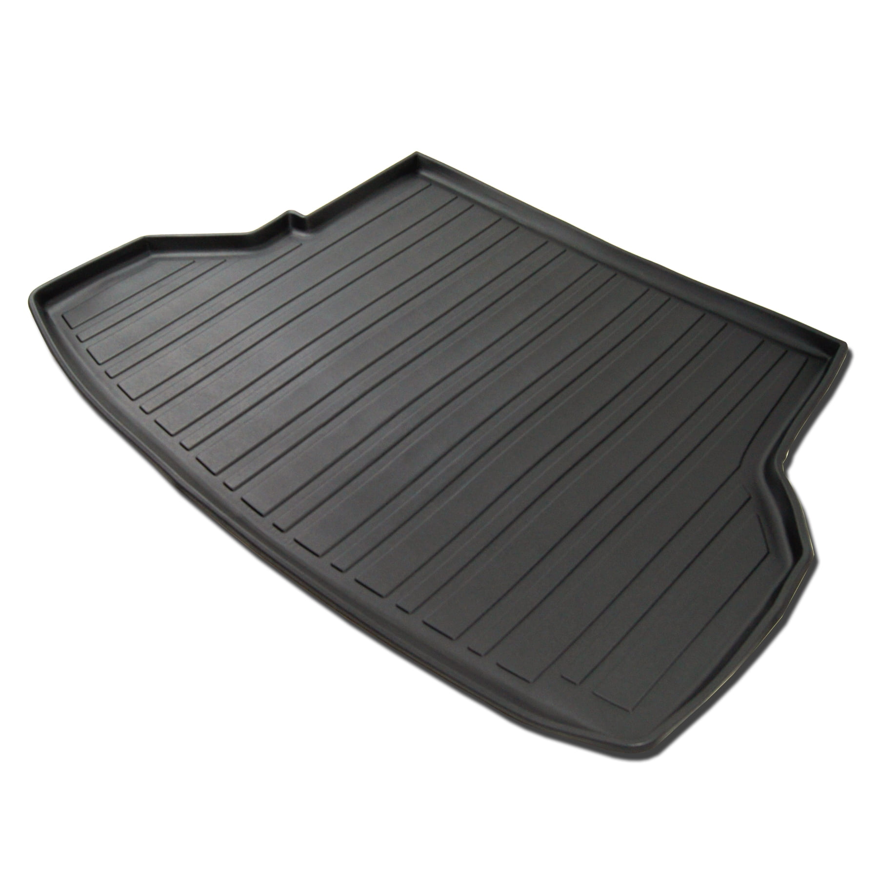 TuningPros CLTM835 Custom Fit Black Trunk Floor Mat For 20072013 Toyota Highlander 1 pcs Set