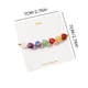thumbnail image 2 of Pulsera de corazón de cristal, pulsera de cuentas hecha a mano, cordón de muñeca de cristal natural en forma de corazón, joyería para mujer, regalo, pulsera de piedra, 2 of 2