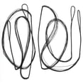 thumbnail image 2 of 12 Brins Arc de Tir à l'Arc Traditionnel Recurve Corde de Remplacement en Polyester, 2 of 12