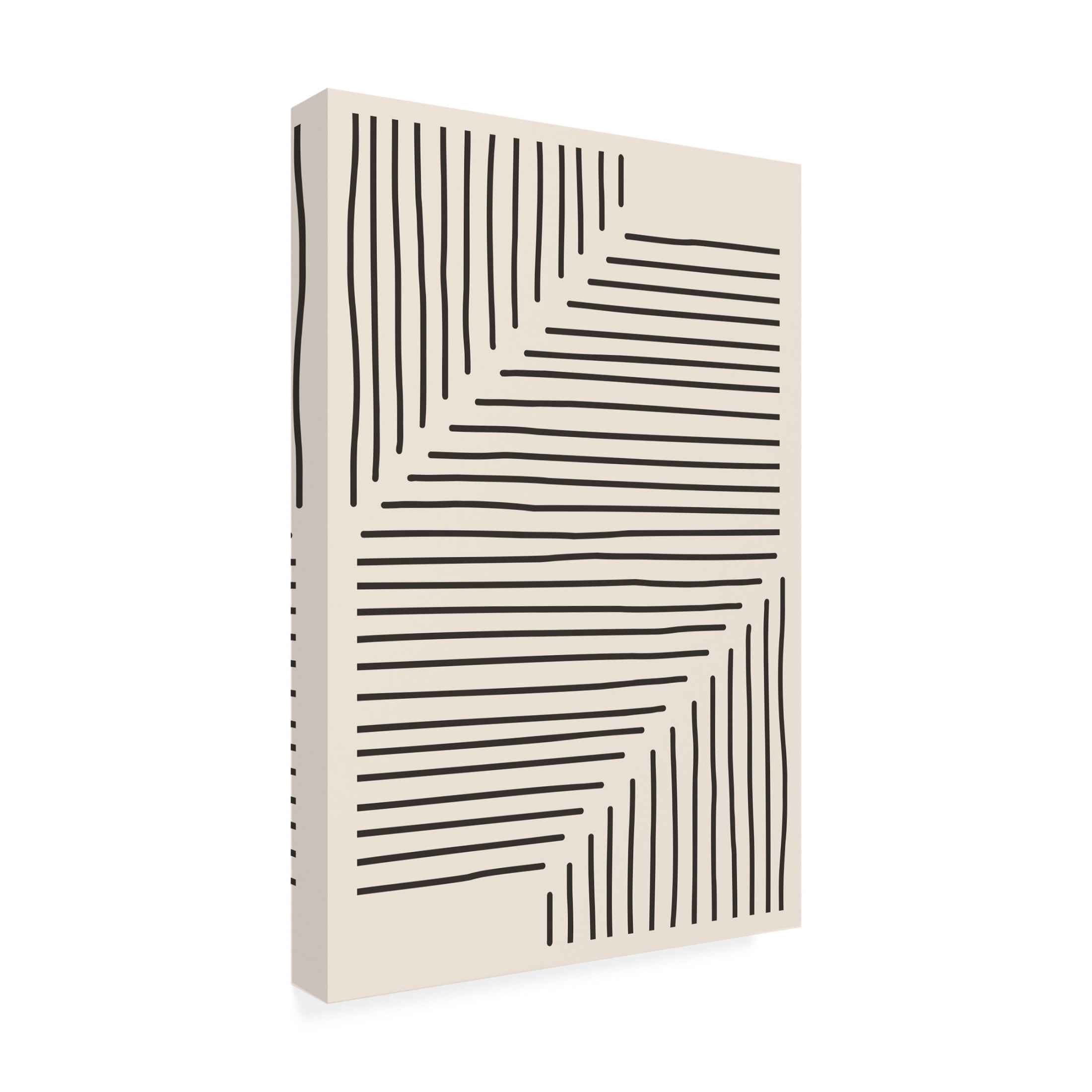 Trademark Fine Art jay stanley  Minimal Line Design 5 Canvas Wall Art