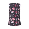 thumbnail image 5 of Lsque Breast Cancer Awareness1 Printed Workout Tank Tops for Women, Athletic Sports Tank Tops, Compression Sleeveless Dry Fit Shirts,Sleeveless Yoga Shirt-Small, 5 of 9
