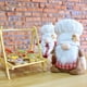 thumbnail image 5 of Conjunto De Decoración De Gnomo De Chef De Navidad Adornos De Papá Noel Hechos A Mano Regalos De Festival De Navidad Figuritas Suecas Decoración Del Hogar 2 Uds. Monstrate HA038839-00, 5 of 6