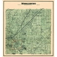 thumbnail image 3 of Stewart 12x13 Black Modern Framed Museum Art Print Titled - Middleburg Ohio Landowner - Stewart 1874, 3 of 5