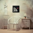 thumbnail image 4 of Greene, Taylor 12x12 Black Modern Framed Museum Art Print Titled - EYE OF THE BULL, 4 of 5