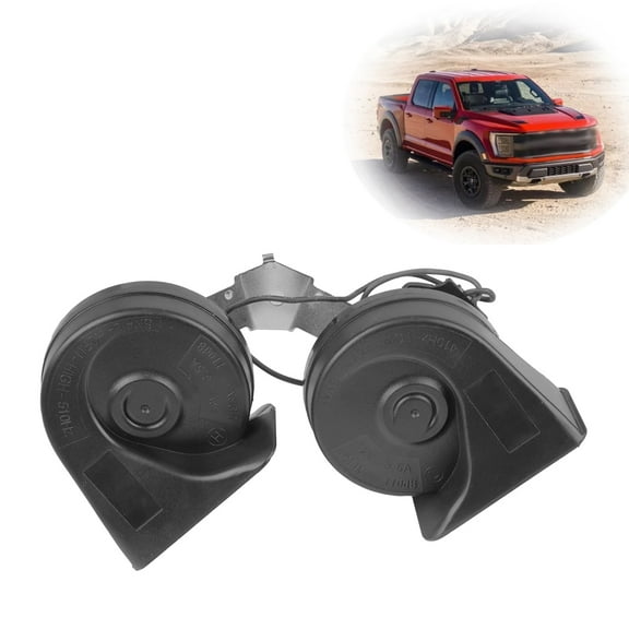 MITZONE Dual Horn Assembly Compatible with Ford Mustang 2015 2016 2017 2018 2019 2020 2021 2022 2023 FR3Z-13832-G