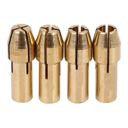 1set(4pcs) x Collet for Dremel-Gold