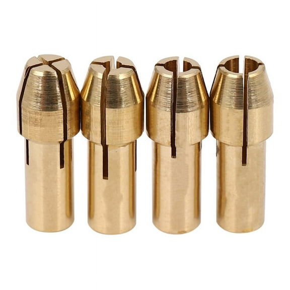 1set(4pcs) x Collet for Dremel-Gold