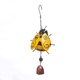thumbnail image 1 of Carillón de viento de abeja de mariquita con gancho colgante, campana de viento de cristal de Metal para jardín, Patio, Patio (1 uds) JAMW Sencillez, 1 of 4
