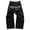 Black, variant on WEAIXIMIUNG Chinos Pants Men Relaxed Fit Mens Baggy Jeans | Casual Clothes Pants Jeans | Style Denim Joggers for School Street Races Vacation Party Marca: Senhe