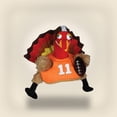 thumbnail image 2 of 4 Pack Beistle Thanksgiving Plush Touchdown Turkey Hat, 2 of 6