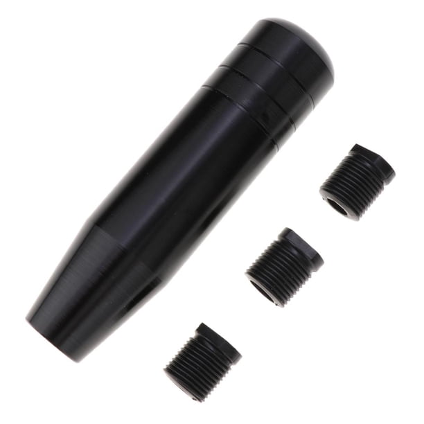 Botón Universal Del Palillo Del Engranaje De Transmisión Manual De Aleación De Aluminio Conveniente Para los autos 130 mm 130mm Yotijar Botas de la perilla de cambio Palanca de cambio