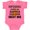 Hot Pink, variant on Inktastic Barbecue Lover Funny BBQ Boys or Girls Baby Bodysuit