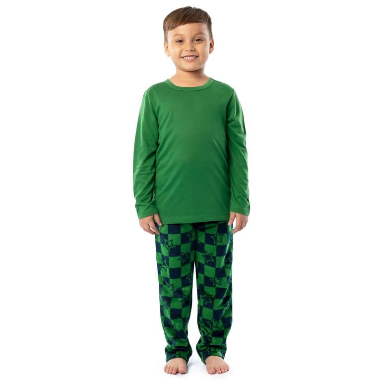 Fruit of the Loom Boys' Long Sleeve Fleece Pajama Set photo 1