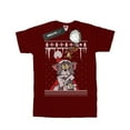 thumbnail image 1 of Tom T-Shirt de Noël Fair Isle pour Garçons et Jerry, 1 of 5