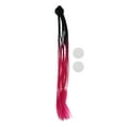 thumbnail image 1 of Accesorios de Casco de Motocicleta Decoración 12 Dreadlocks para Cascos de Motocicleta Bicicleta Esquí Negro Rosa Rojo Seda de Alta Temperatura Pegamento PU 1 Juego, 1 of 6