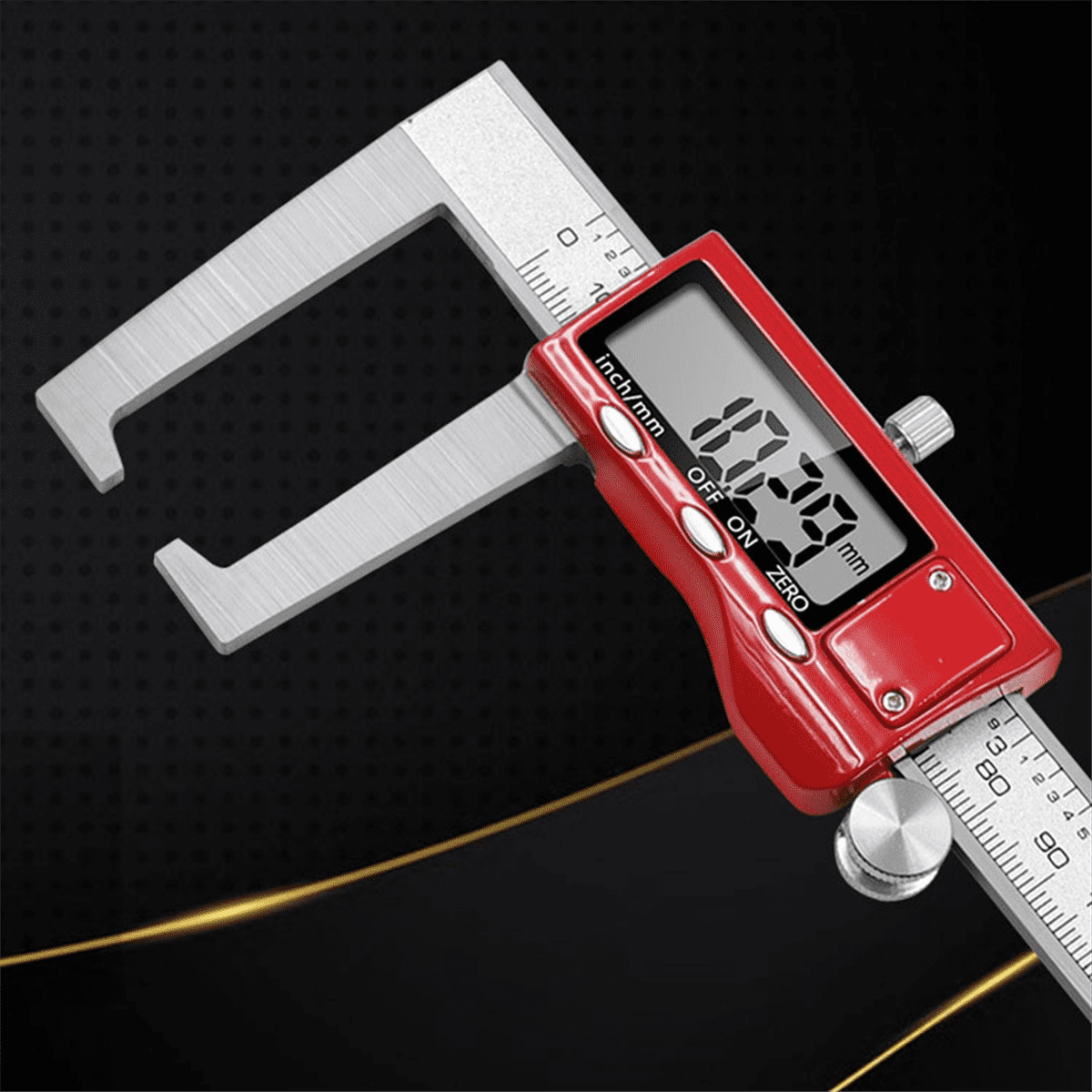 Disc Brake Rotor Micrometer, Measuring Tool for Disc Brake-6Inch/150mm,Brake Measuring Tool Wtih Caliper