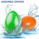 thumbnail image 2 of Crayons For Toddlers, Crayola Crayons, Palm Grip Crayons Set 9 Colors Non Toxic Crayons Washable Paint Egg Crayon Toys, 2 of 4