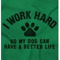 thumbnail image 4 of Give My Dog A Better Life Funny Pet Men's Graphic T Shirt Tees Brisco Brands S, 4 of 6