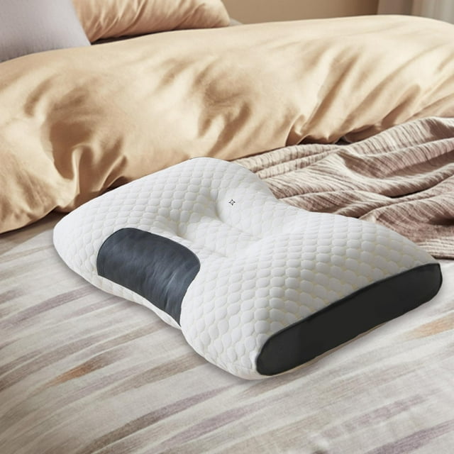 Almohada ergonómica para el cuello, almohada Cervical, suministros para el hogar, almohada de relajación para el cuello y los hombros, almohada para