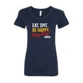 thumbnail image 3 of DAVID™ Eat. Spit. Be Happy. Play Ball! Tee | Officially Licensed, 3 of 3