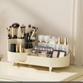 thumbnail image 1 of Étui de Rangement pour Cosmétiques, Porte-Stylo Rotatif, Commode, Table, Grande Capacité, Pinceaux de Maquillage, Rouge à Lèvres, Fard à Paupières, Porte-Bouffes, 1 of 5