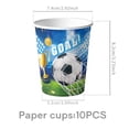 thumbnail image 3 of Soccer Party Decorations Set, 32-Piece Sports Theme Birthday Supplies for Kids, Vibrant Designs, Easy to Hang, Durable Materials for Team Celebrations & Special Events, 3 of 5