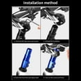 thumbnail image 6 of Cheers.US Bicycle Fork Stem Extender Handlebar Neck Wear Resistant Aluminium Alloy Stem Riser Suitable for Mountain Bike, Road Bike with Spanner, 6 of 8