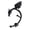 Black, variant on 1Pc Ear Rings Durable Perfect Gift Convenient Carved Earrings Cuff Clips for Women Alloy Bronze