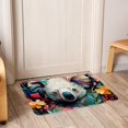 thumbnail image 6 of Koala Non-Slip Polyester Office Floor Mat Carpet Rug - Machine Washable, 6 of 6