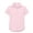 R202-Light Pink, variant on RMGVDSD Kids Girls Shirts Casual Short Sleeve Button Down Shirt Breathable Comfortable School Uniform Blouse Children's Wear 7-8 Years