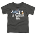thumbnail image 2 of Tom And Jerry Movie In Pursuit Kids T Shirt (2) for Youth Toddler Boys and Girls, Charcoal, 2 of 5