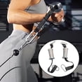 thumbnail image 4 of 2 asas de gimnasio con cuerda para tríceps, accesorios para , agarre ergonómico antideslizante para culturismo, prensa de tríceps, fácil de, 4 of 8