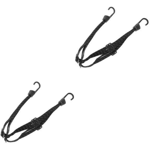 Raindrops 2pcs Motorcycle Elastic Strap Bungee Cord Elastic Rope for Mountain Bike Scooter Accessories