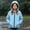 c01Blue, variant on Hduncf Boys Girls Waterproof Jacket Lightweight Windbreaker Raincoat Sports Hooded Outerwear Cycling Hiking Running Coat Red 5 Years