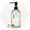 Clear-black Pump, variant on 18 Oz Glass Soap Dispenser with Rustproof Stainless Steel Pump, Reusable Vertical Strip Hand Soap Dispenser, Premium Refillable Liquid Soap Dispenser for Kitchen and Bathroom