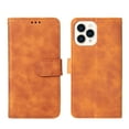 thumbnail image 2 of iPhone 13 Mini Case, PU Leather Wallet Flip Card Slots Cover Money Pocket Magnetic Closure Stand Kickstand Folio Phone Protective Case for Apple iPhone 13 Mini, Brown, 2 of 9