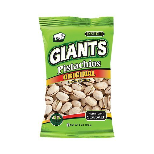 (Price/Case)Giant Snack 51660 Giants Pistachios Original Roasted & Salted 8-5 Ounce