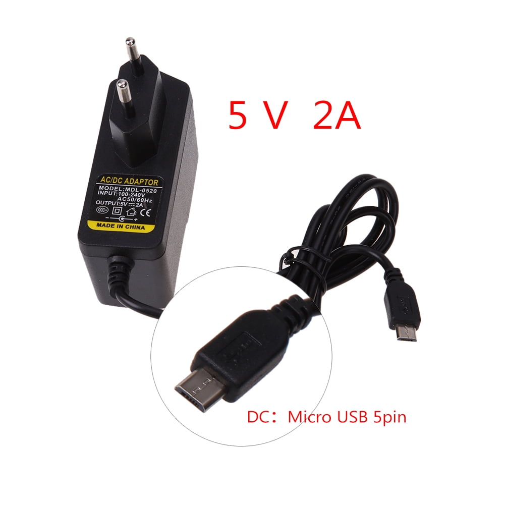 Jianama EU AC to DC 5V 2A Micro USB Power Supply Adapter for Windows Android Tablet | Canada