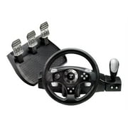 ThrustMaster Rally GT Force Feedback Pro - Clutch Edition - wheel, pedals and gear shift lever set - 10 buttons - wired - for PC