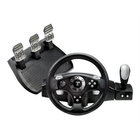 ThrustMaster Rally GT Force Feedback Pro - Clutch Edition - wheel, pedals and gear shift lever set - 10 buttons - wired - for PC