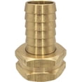 thumbnail image 3 of Homebrewstuff Brass Garden Hose Swivel Fitting, Connector, 1/2" Barb x 3/4" Female Hose, 3 of 4