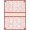 Pink Red, Pattern 9, variant on ODIKA Softball Personalized Featuring Motif Name Pitching Pink Stain Resistant Low Profile for Dorm Room, Small Living Apartment