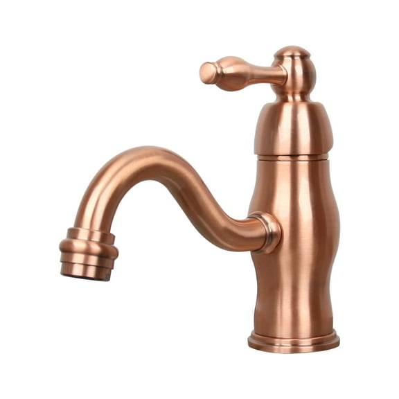 One-Handle Copper Bathroom Sink Faucet