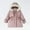 Pink, variant on ATOGUTA Winter Coats for Girls Winter Jacket Parka Down Coat Overcoat with Faux Fur Hood Pink, Size 3T-7