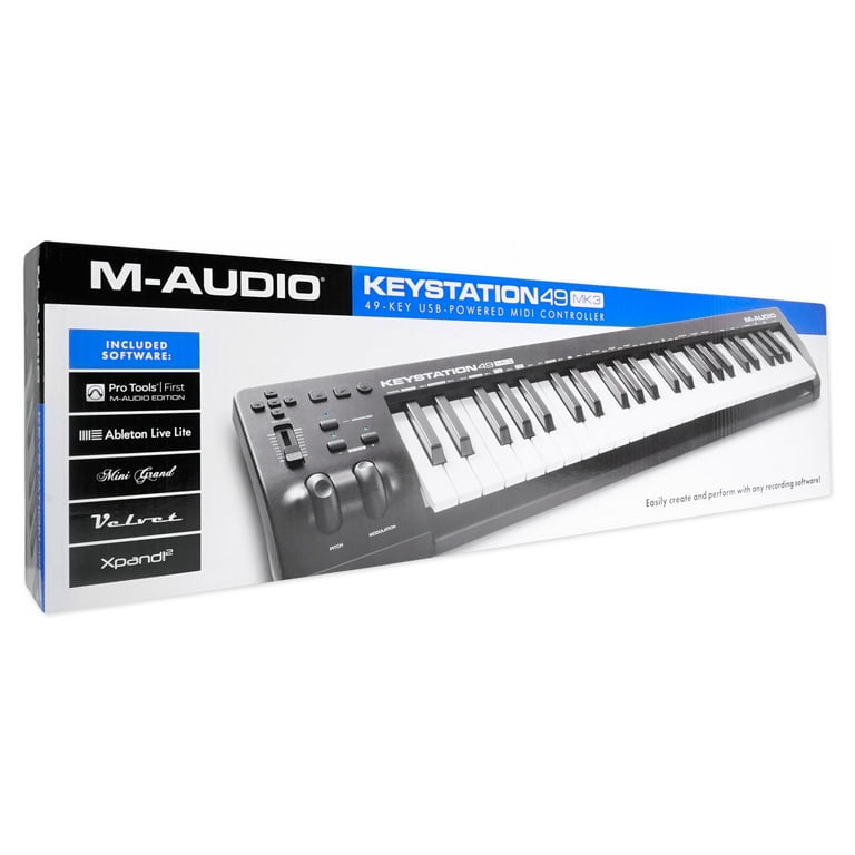 M−AUDIO KEYSTATION−49 MK3 Amazon.com: M-Audio Keystation 49 MK3 - Synth Action 49 Key